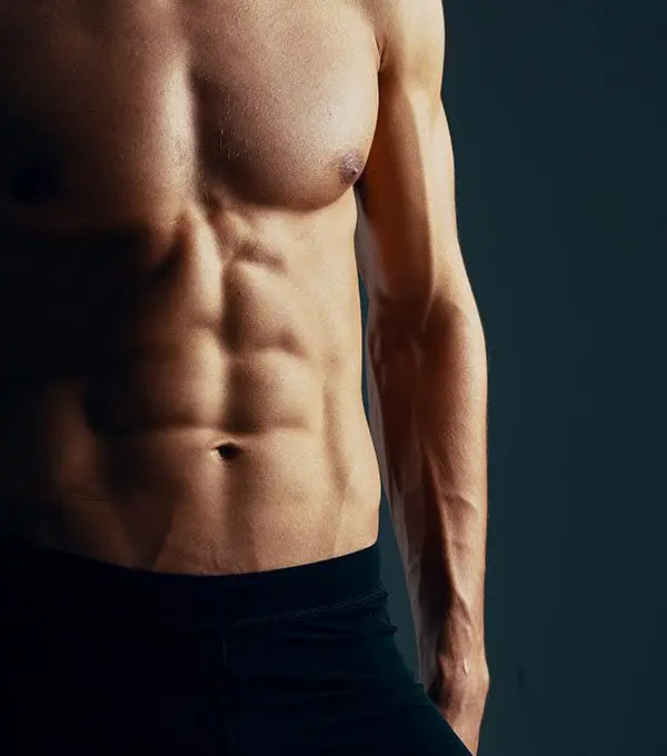 vaser liposuction for men in Liverpool sculpted stomach