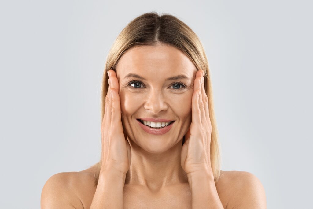 blepharoplasty patient